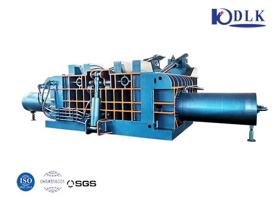 800Ton Metal Scrap Baler Recycling Machine With Hydraulic Drive 700*700 Mm