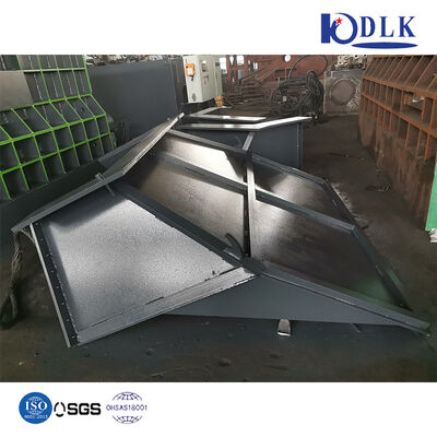 WS-630 Horizontal Metal Shear with 6300KN Max Cutting Force 1400mm Blade Length and 8-12T/H Production Rate