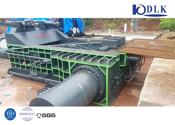 Electricity Scrap Baler Machine For Waste Metal Baling Press With PLC