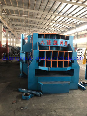 WS-800 Automatic Gantry Shear with 800ton Max Cutting Force 1600mm Blade Length and 12-18t/H Production Rate