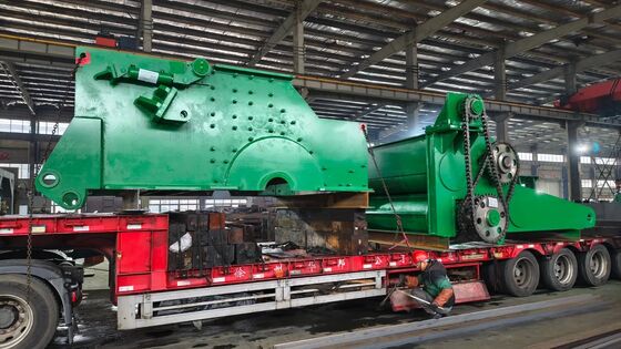2000HP PSXシリーズ ハンマーミール・シュレッダー 1500KW パワーと水力駆動で30-40トン/時間 スクラップ金属リサイクル