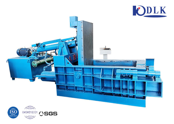 Y81CF-125 Blue Aluminum Can Baler Automatic Hydraulic For Scrap Recycling Plant