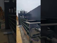 効率的なリサイクルのためのスクラップ金属ベーラー